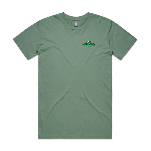 Chillergator Tee by Lonely Kids Club. All clothing from our T-shirts to our shorts and hoodies are ethically made, and printed packed and shipped from Sydney.