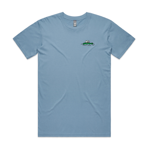 Chillergator Tee by Lonely Kids Club. All clothing from our T-shirts to our shorts and hoodies are ethically made, and printed packed and shipped from Sydney.