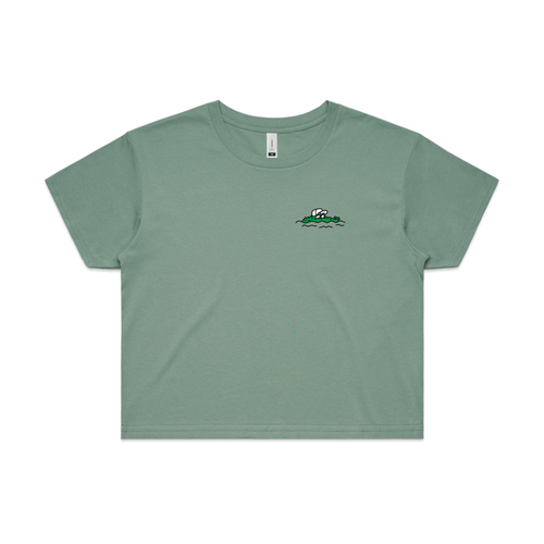 Chillergator Tee by Lonely Kids Club. All clothing from our T-shirts to our shorts and hoodies are ethically made, and printed packed and shipped from Sydney.