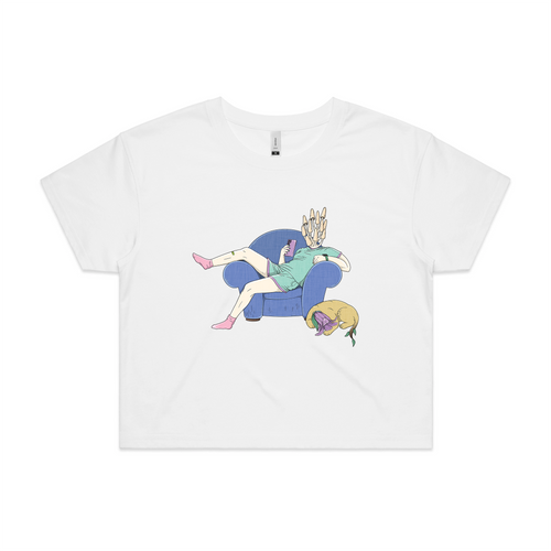 Chillin Tee by Lonely Kids Club. All clothing from our T-shirts to our shorts and hoodies are ethically made, and printed packed and shipped from Sydney.