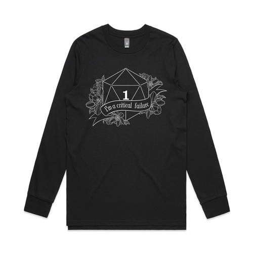 Critical Failure Tee by Lonely Kids Club. All clothing from our T-shirts to our shorts and hoodies are ethically made, and printed packed and shipped from Sydney.