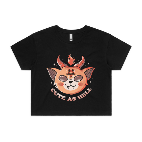 Cute As Hell Tee by Lonely Kids Club. All clothing from our T-shirts to our shorts and hoodies are ethically made, and printed packed and shipped from Sydney.
