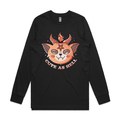 Cute As Hell Tee by Lonely Kids Club. All clothing from our T-shirts to our shorts and hoodies are ethically made, and printed packed and shipped from Sydney.