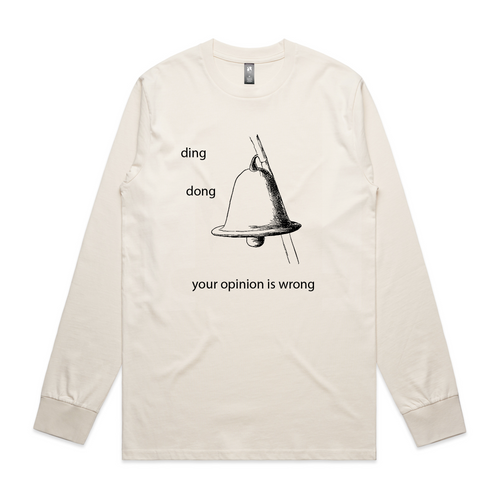 Ding Dong Tee by Lonely Kids Club. All clothing from our T-shirts to our shorts and hoodies are ethically made, and printed packed and shipped from Sydney.
