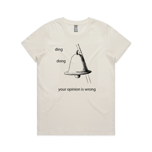 Ding Dong Tee by Lonely Kids Club. All clothing from our T-shirts to our shorts and hoodies are ethically made, and printed packed and shipped from Sydney.