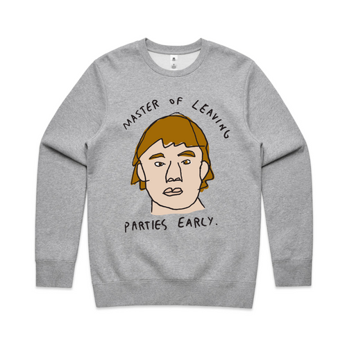 Jim Jumper by Lonely Kids Club. All clothing from our T-shirts to our shorts and hoodies are ethically made, and printed packed and shipped from Sydney.