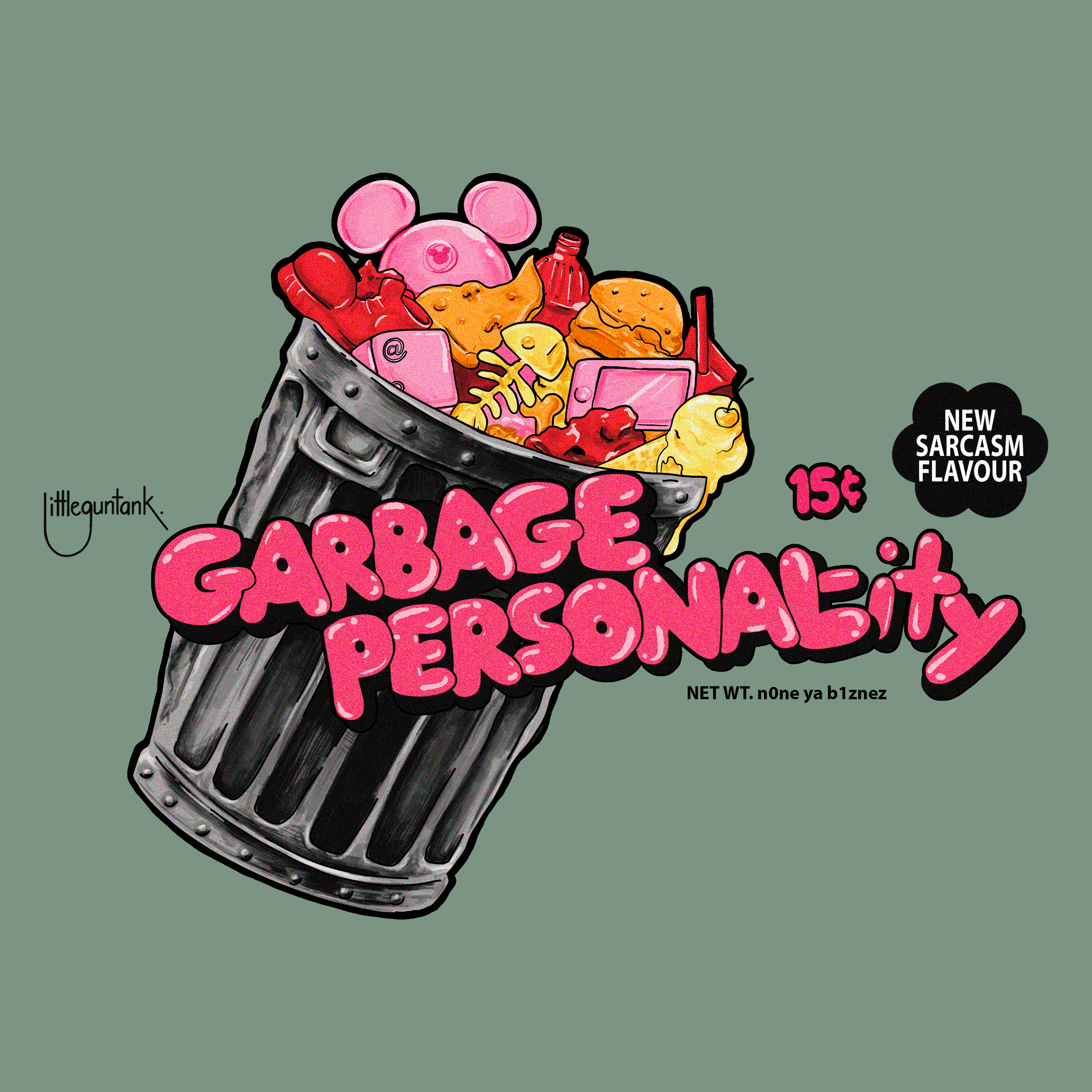 Garbage Personality Tee