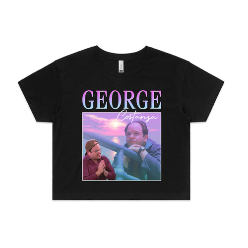 George Retro Tee by Lonely Kids Club. All clothing from our T-shirts to our shorts and hoodies are ethically made, and printed packed and shipped from Sydney.
