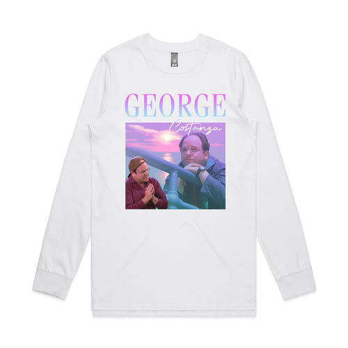 George Retro Tee by Lonely Kids Club. All clothing from our T-shirts to our shorts and hoodies are ethically made, and printed packed and shipped from Sydney.