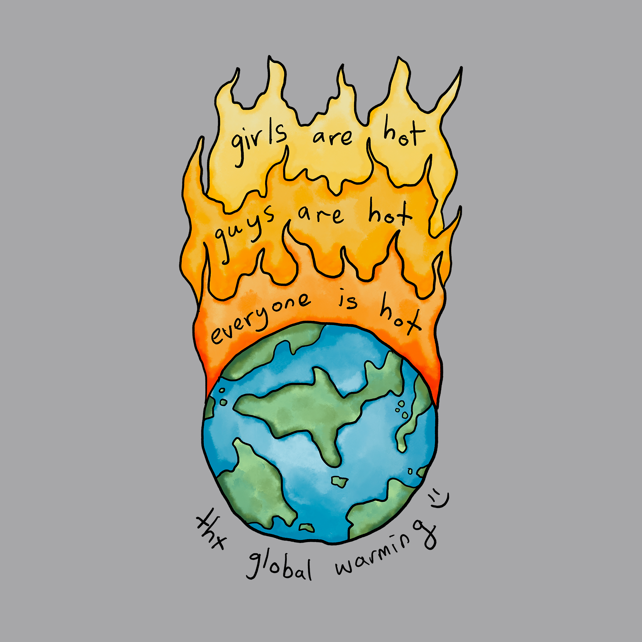 Global Warming Tee