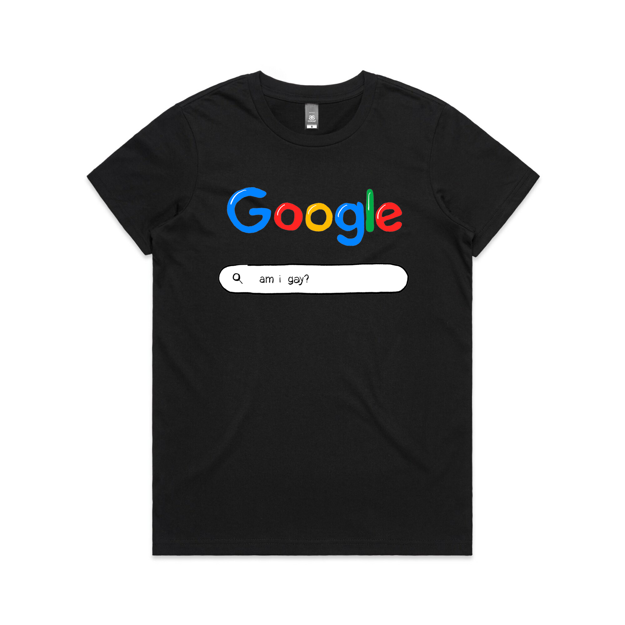 Google Am I Gay Tee