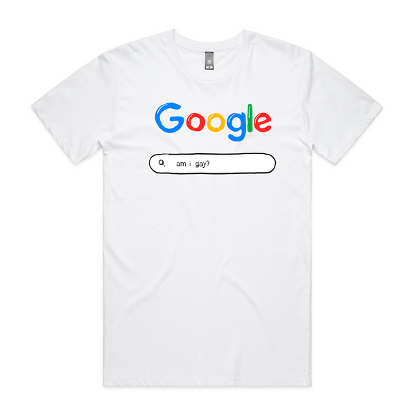 Google Am I Gay Tee