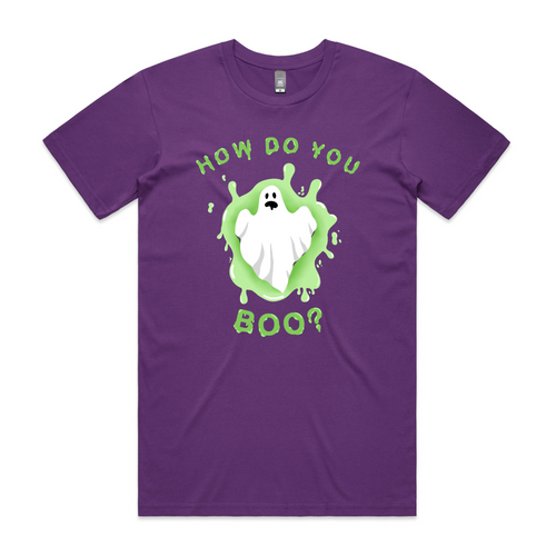 How Do You Boo Tee by Lonely Kids Club. All clothing from our T-shirts to our shorts and hoodies are ethically made, and printed packed and shipped from Sydney.