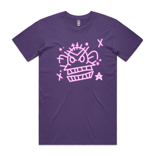 Jinx Tee by Lonely Kids Club. All clothing from our T-shirts to our shorts and hoodies are ethically made, and printed packed and shipped from Sydney.