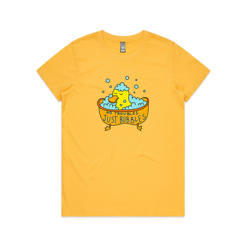 Just Bubbles Tee by Lonely Kids Club. All clothing from our T-shirts to our shorts and hoodies are ethically made, and printed packed and shipped from Sydney.