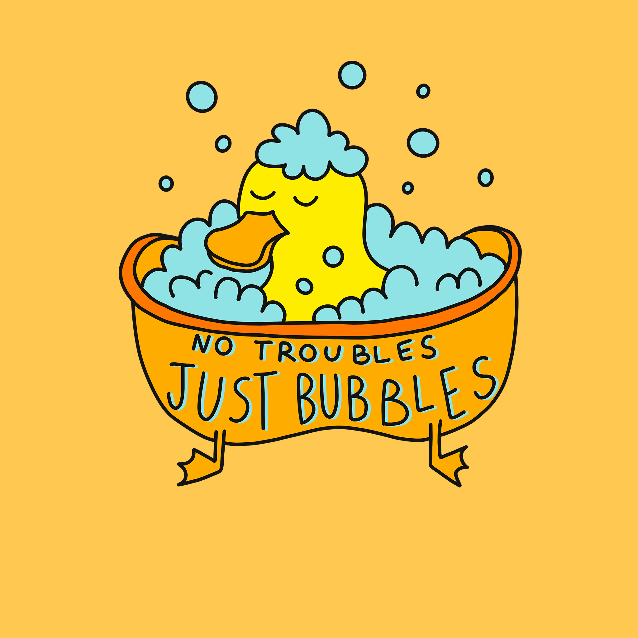 Just Bubbles Tee