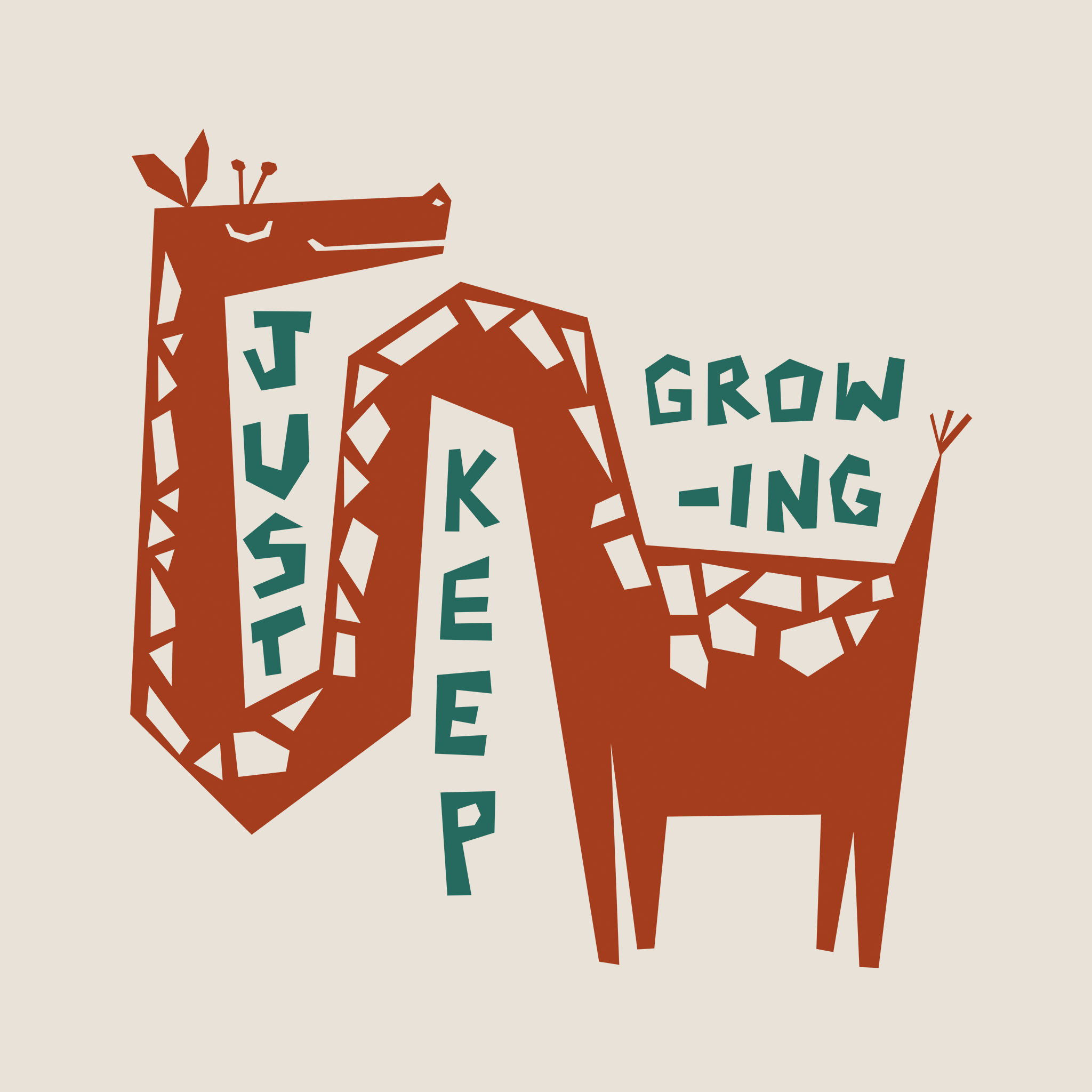 Just Keep Growing Tee