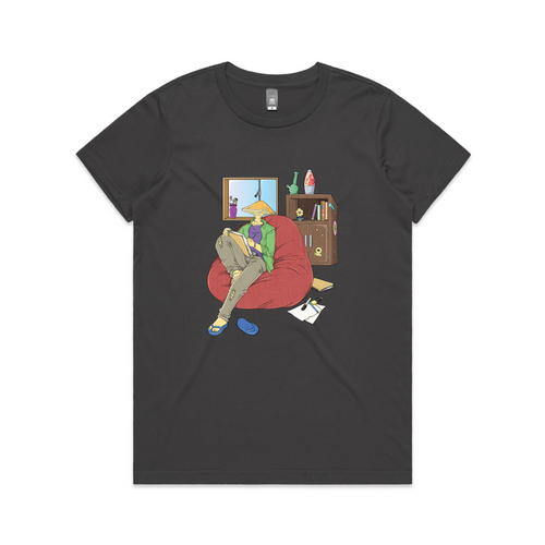 Just Vibing Tee by Lonely Kids Club. All clothing from our T-shirts to our shorts and hoodies are ethically made, and printed packed and shipped from Sydney.