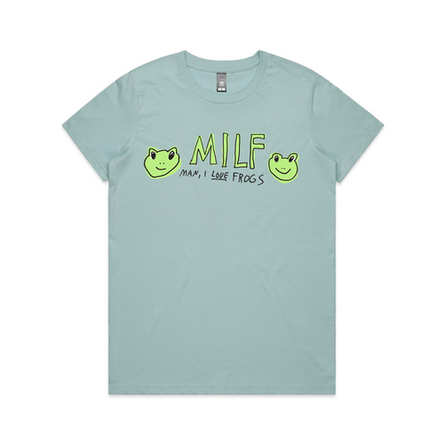 Man I Love Frogs Tee by Lonely Kids Club. All clothing from our T-shirts to our shorts and hoodies are ethically made, and printed packed and shipped from Sydney.