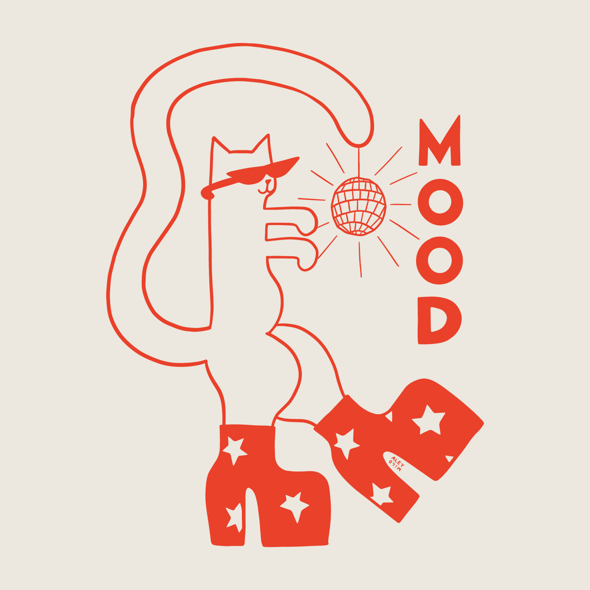 Mood Cat Tee