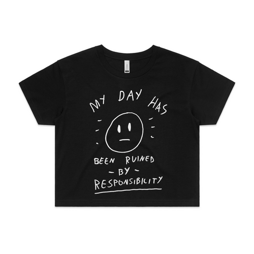 My Day Tee by Lonely Kids Club. All clothing from our T-shirts to our shorts and hoodies are ethically made, and printed packed and shipped from Sydney.