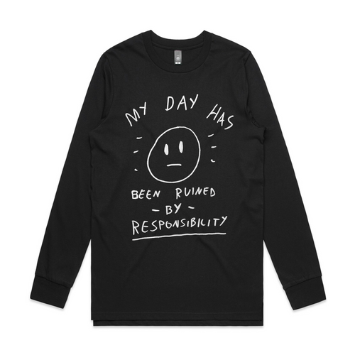 My Day Tee by Lonely Kids Club. All clothing from our T-shirts to our shorts and hoodies are ethically made, and printed packed and shipped from Sydney.