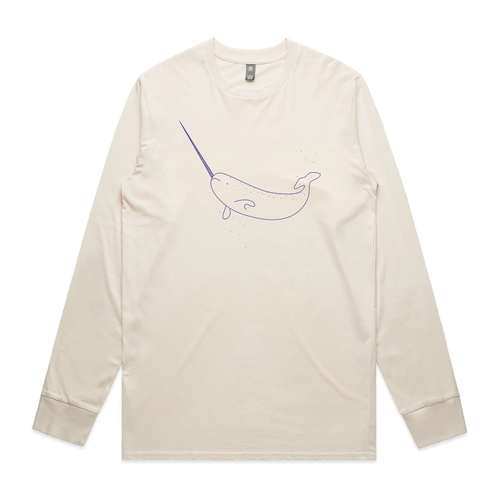 Narwhal Tee by Lonely Kids Club. All clothing from our T-shirts to our shorts and hoodies are ethically made, and printed packed and shipped from Sydney.