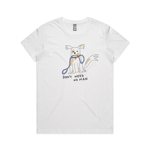 No Man Tee by Lonely Kids Club. All clothing from our T-shirts to our shorts and hoodies are ethically made, and printed packed and shipped from Sydney.