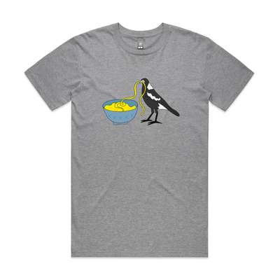 Noodle Maggie Tee by Lonely Kids Club. All clothing from our T-shirts to our shorts and hoodies are ethically made, and printed packed and shipped from Sydney.