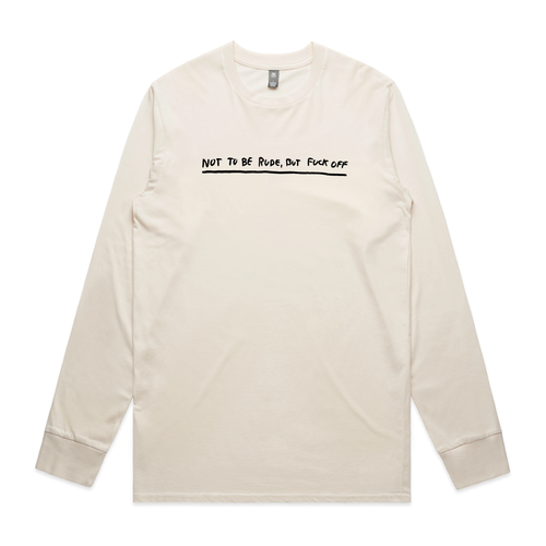 Not To Be Rude Tee by Lonely Kids Club. All clothing from our T-shirts to our shorts and hoodies are ethically made, and printed packed and shipped from Sydney.
