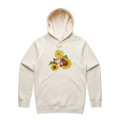 Nourishment Hoodie by Lonely Kids Club. All clothing from our T-shirts to our shorts and hoodies are ethically made, and printed packed and shipped from Sydney.