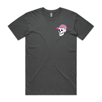 Obituary Tee by Lonely Kids Club. All clothing from our T-shirts to our shorts and hoodies are ethically made, and printed packed and shipped from Sydney.