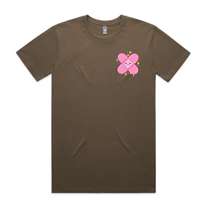 Ouchie Tee by Lonely Kids Club. All clothing from our T-shirts to our shorts and hoodies are ethically made, and printed packed and shipped from Sydney.