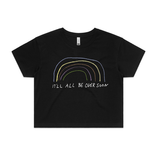 Over Soon Tee by Lonely Kids Club. All clothing from our T-shirts to our shorts and hoodies are ethically made, and printed packed and shipped from Sydney.