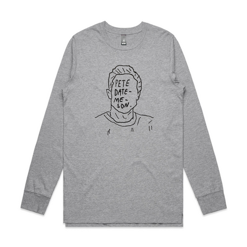 Pete Date-Me-Son Tee by Lonely Kids Club. All clothing from our T-shirts to our shorts and hoodies are ethically made, and printed packed and shipped from Sydney.