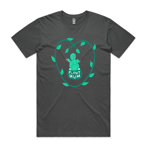 Plant Mum Tee by Lonely Kids Club. All clothing from our T-shirts to our shorts and hoodies are ethically made, and printed packed and shipped from Sydney.