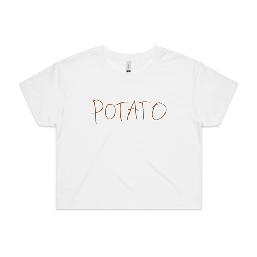 Potato Tee by Lonely Kids Club. All clothing from our T-shirts to our shorts and hoodies are ethically made, and printed packed and shipped from Sydney.