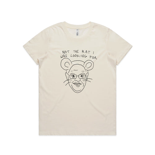 Rat Tee by Lonely Kids Club. All clothing from our T-shirts to our shorts and hoodies are ethically made, and printed packed and shipped from Sydney.