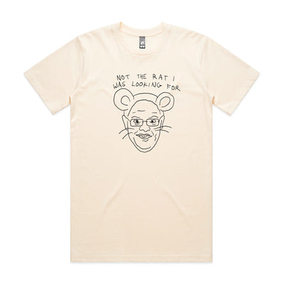 Rat Tee by Lonely Kids Club. All clothing from our T-shirts to our shorts and hoodies are ethically made, and printed packed and shipped from Sydney.