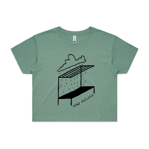 How Useless Tee by Lonely Kids Club. All clothing from our T-shirts to our shorts and hoodies are ethically made, and printed packed and shipped from Sydney.