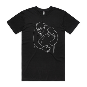 The Tackle Tee by Lonely Kids Club. All clothing from our T-shirts to our shorts and hoodies are ethically made, and printed packed and shipped from Sydney.