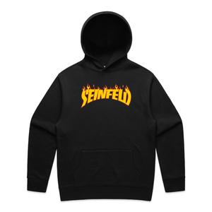 Seinfeld Thrasher Hoodie by Lonely Kids Club. All clothing from our T-shirts to our shorts and hoodies are ethically made, and printed packed and shipped from Sydney.