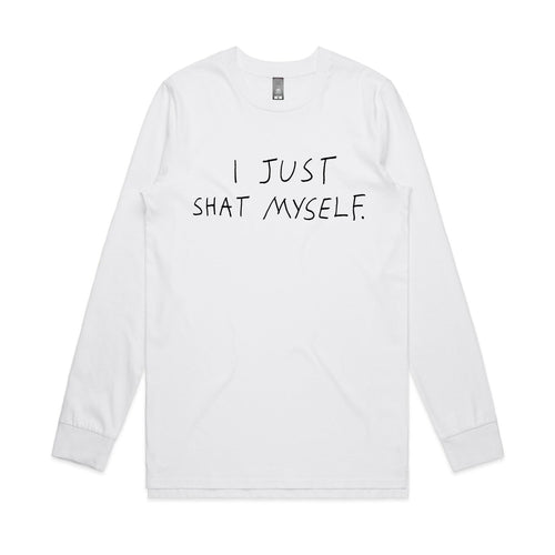 Just Shat Myself Tee by Lonely Kids Club. All clothing from our T-shirts to our shorts and hoodies are ethically made, and printed packed and shipped from Sydney.