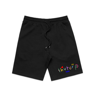 Shuturp Shorts by Lonely Kids Club. All clothing from our T-shirts to our shorts and hoodies are ethically made, and printed packed and shipped from Sydney.