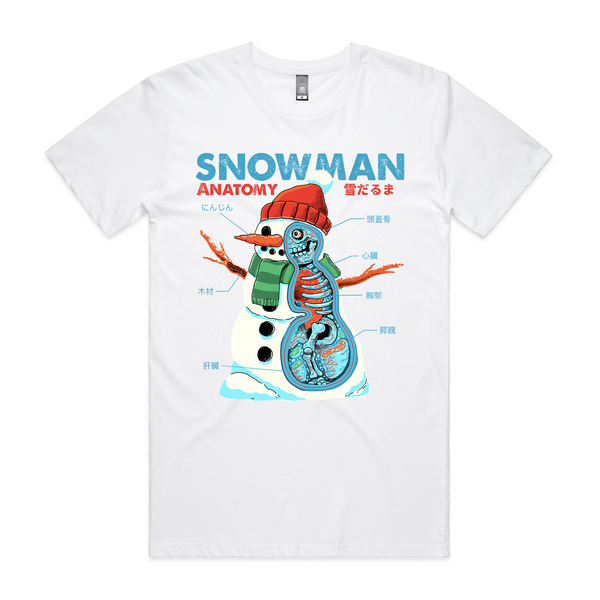 Snowman Anatomy Tee