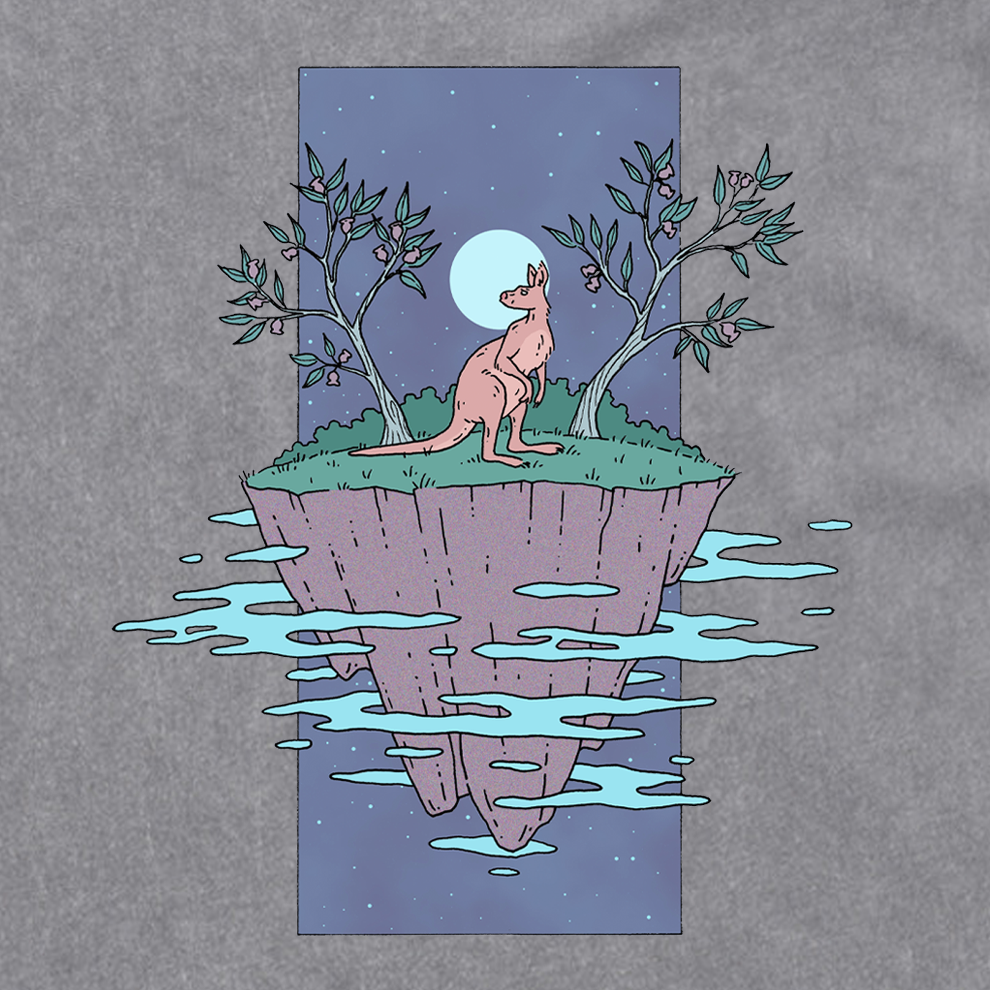 Space Kangaroo Tee