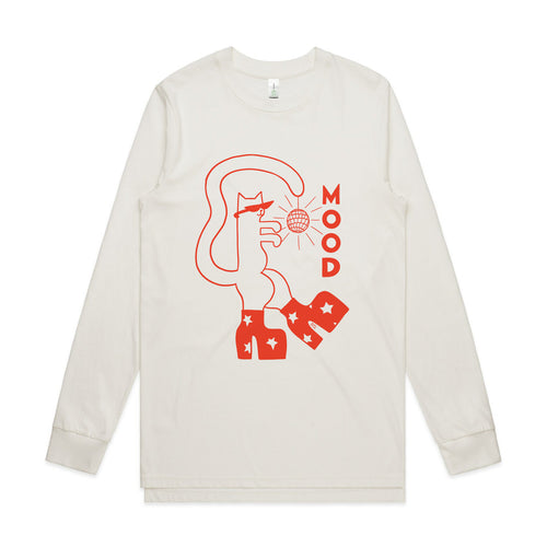 Mood Cat Tee by Lonely Kids Club. All clothing from our T-shirts to our shorts and hoodies are ethically made, and printed packed and shipped from Sydney.