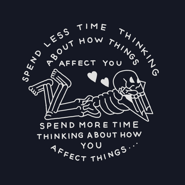 Spend Less Time Tee