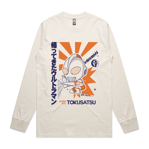 Tokusatsu Tee by Lonely Kids Club. All clothing from our T-shirts to our shorts and hoodies are ethically made, and printed packed and shipped from Sydney.