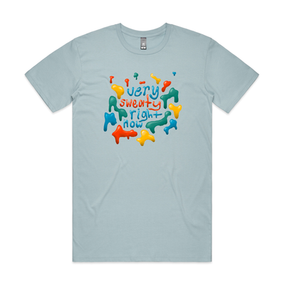 Very Sweaty Tee by Lonely Kids Club. All clothing from our T-shirts to our shorts and hoodies are ethically made, and printed packed and shipped from Sydney.